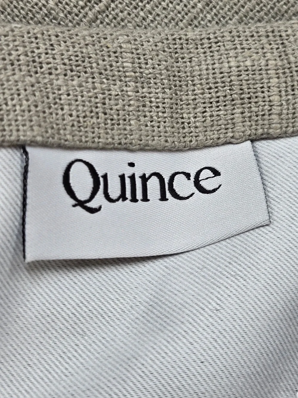 NWT QUINCE Set Of 2 48x96 Cotton Slub Blackout Curtains Grey 0775
